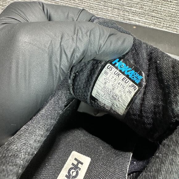 Hoka One One Clifton 9 Black White 1127896 BWHT Running Shoes - Women's 9 - Picture 11 of 16